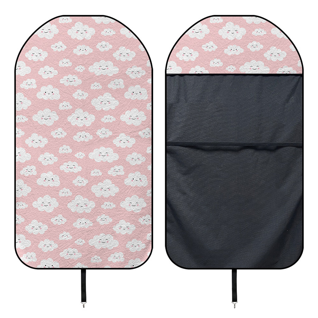 Cute Cloud Pattern Print Waterproof Car Seat Cover