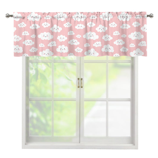 Cute Cloud Pattern Print Window Valance