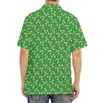 Cute Clover St. Patrick's Day Print Aloha Shirt