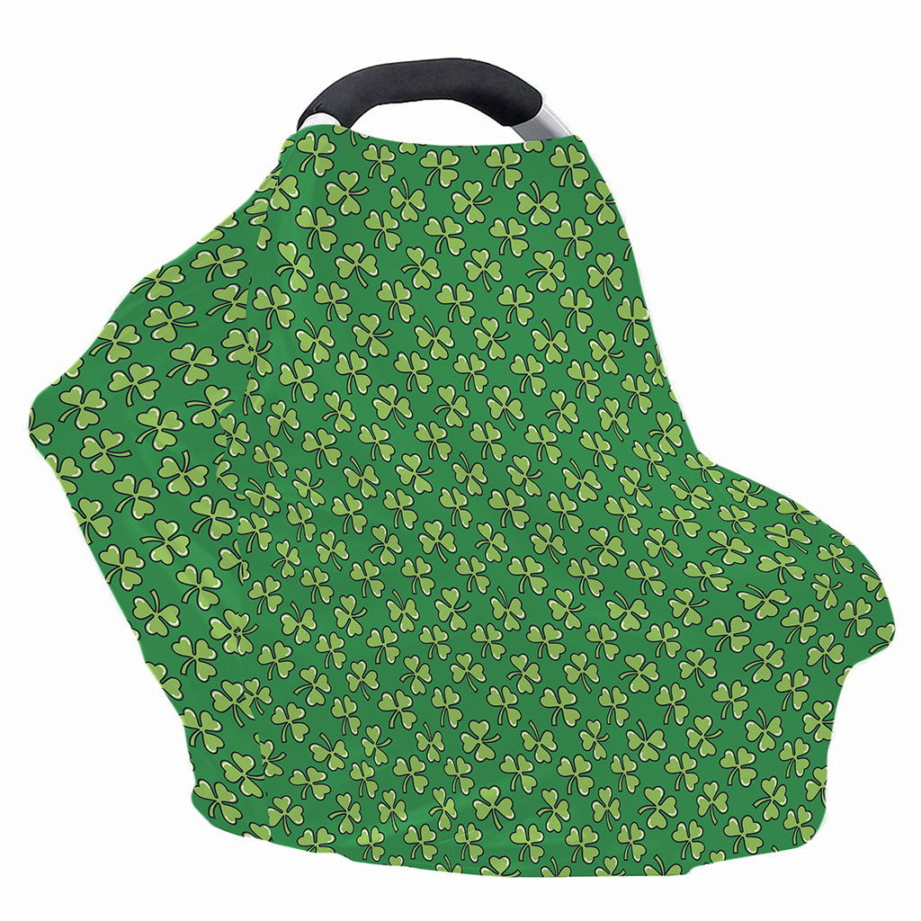 Cute Clover St. Patrick's Day Print Baby Seat Cover