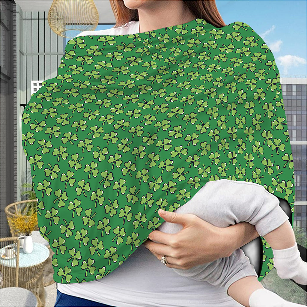Cute Clover St. Patrick's Day Print Baby Seat Cover