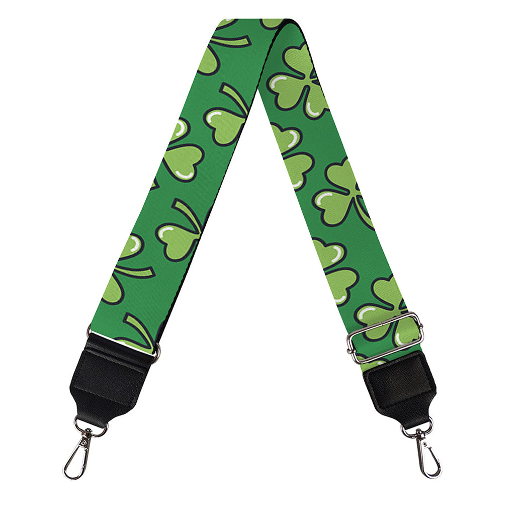 Cute Clover St. Patrick's Day Print Bag Strap