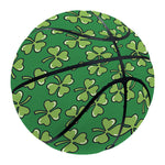 Cute Clover St. Patrick's Day Print Basketball