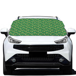 Cute Clover St. Patrick's Day Print Car Windshield Snow Cover