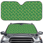 Cute Clover St. Patrick's Day Print Car Windshield Sun Shade