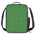 Cute Clover St. Patrick's Day Print Crossbody Lunch Bag