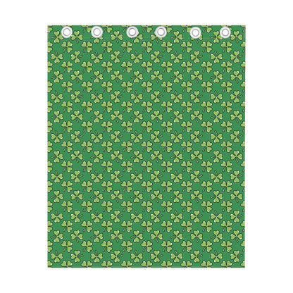 Cute Clover St. Patrick's Day Print Curtain