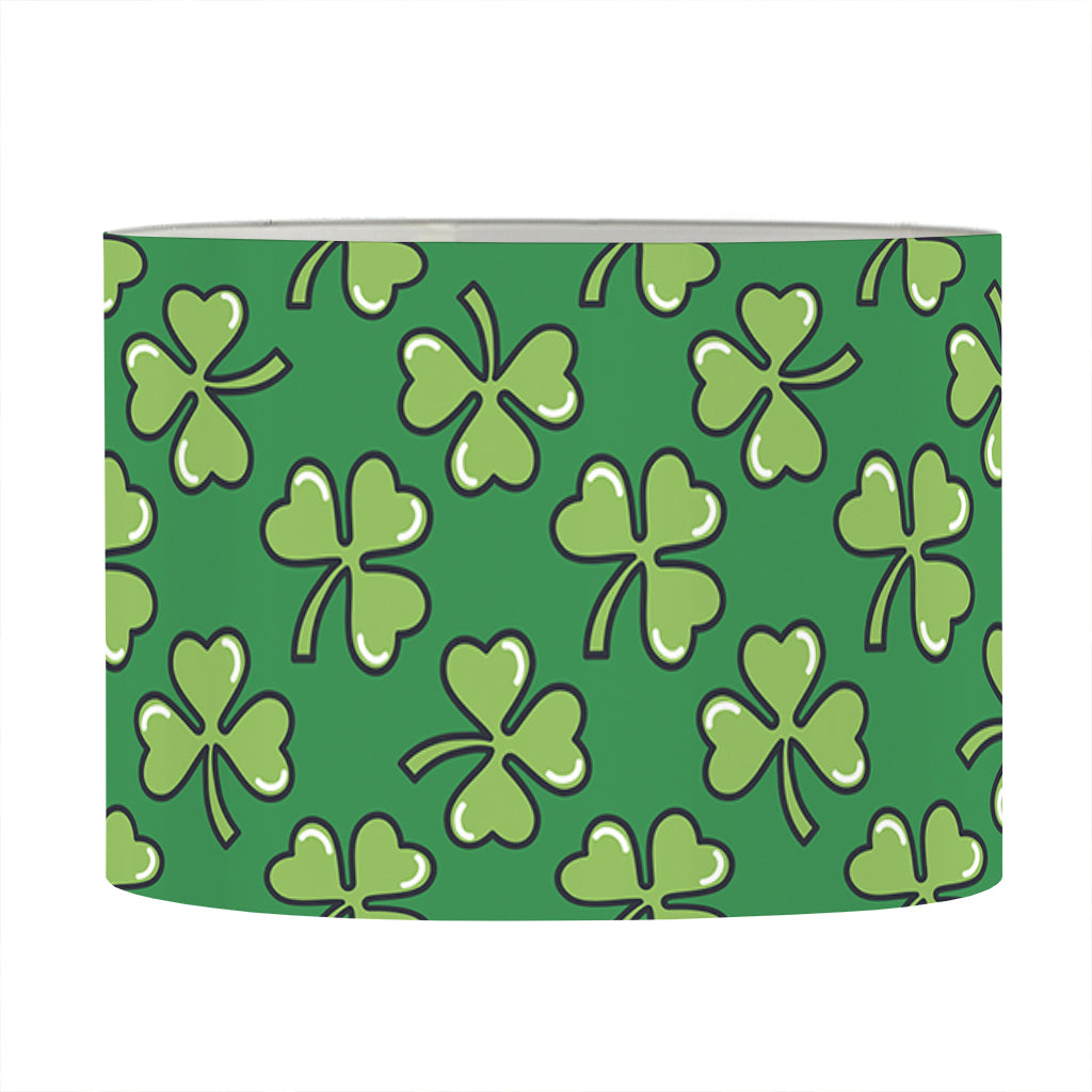 Cute Clover St. Patrick's Day Print Drum Lamp Shade
