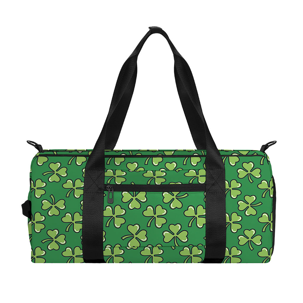 Cute Clover St. Patrick's Day Print Gym Bag