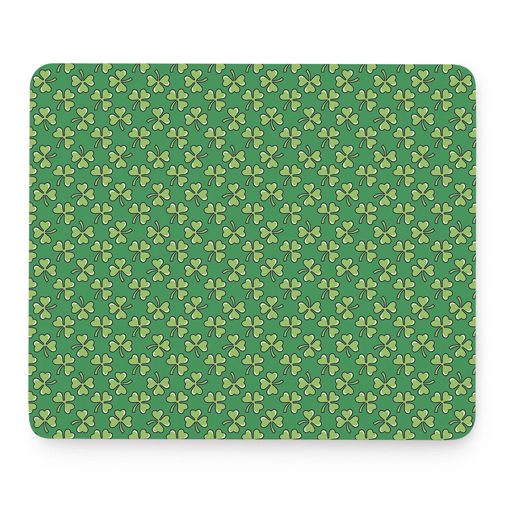 Cute Clover St. Patrick's Day Print Mouse Pad