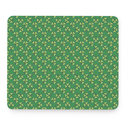 Cute Clover St. Patrick's Day Print Mouse Pad