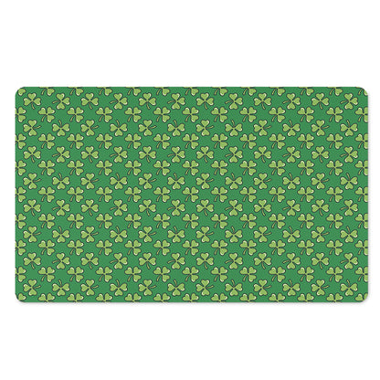 Cute Clover St. Patrick's Day Print Polyester Doormat