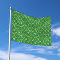 Cute Clover St. Patrick's Day Print Polyester Flag