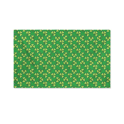 Cute Clover St. Patrick's Day Print Polyester Flag