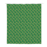 Cute Clover St. Patrick's Day Print Polyester Shower Curtain