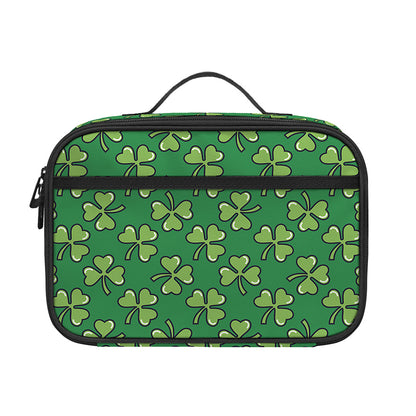 Cute Clover St. Patrick's Day Print Portable Lunch Bag