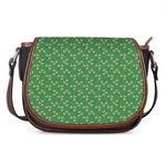Cute Clover St. Patrick's Day Print Saddle Bag