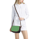 Cute Clover St. Patrick's Day Print Saddle Bag