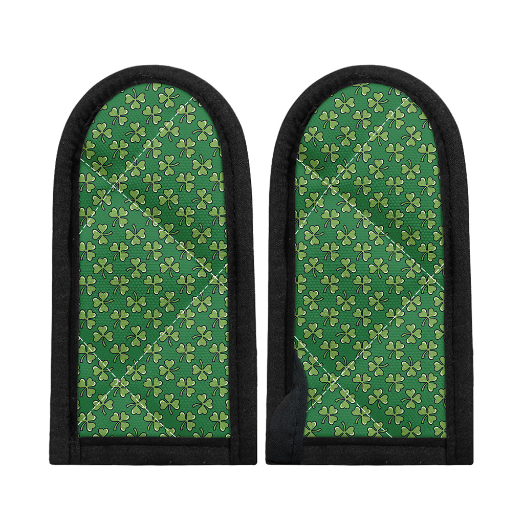 Cute Clover St. Patrick's Day Print Skillet Handle Cover