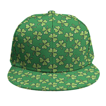 Cute Clover St. Patrick's Day Print Snapback Cap