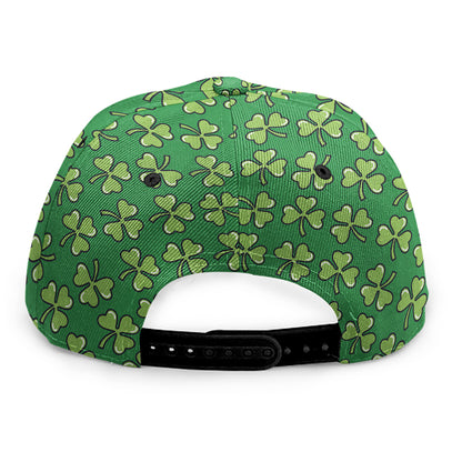 Cute Clover St. Patrick's Day Print Snapback Cap
