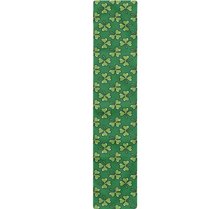 Cute Clover St. Patrick's Day Print Table Runner