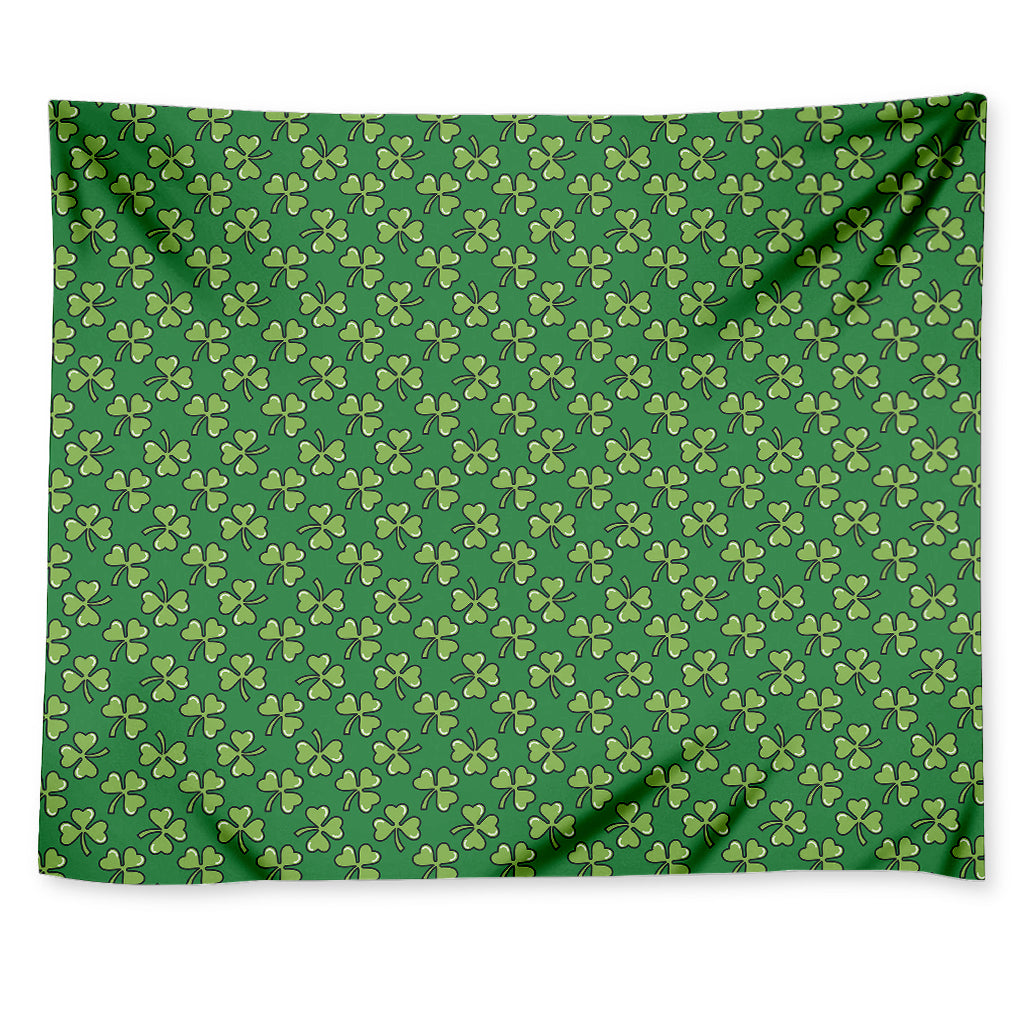 Cute Clover St. Patrick's Day Print Tapestry