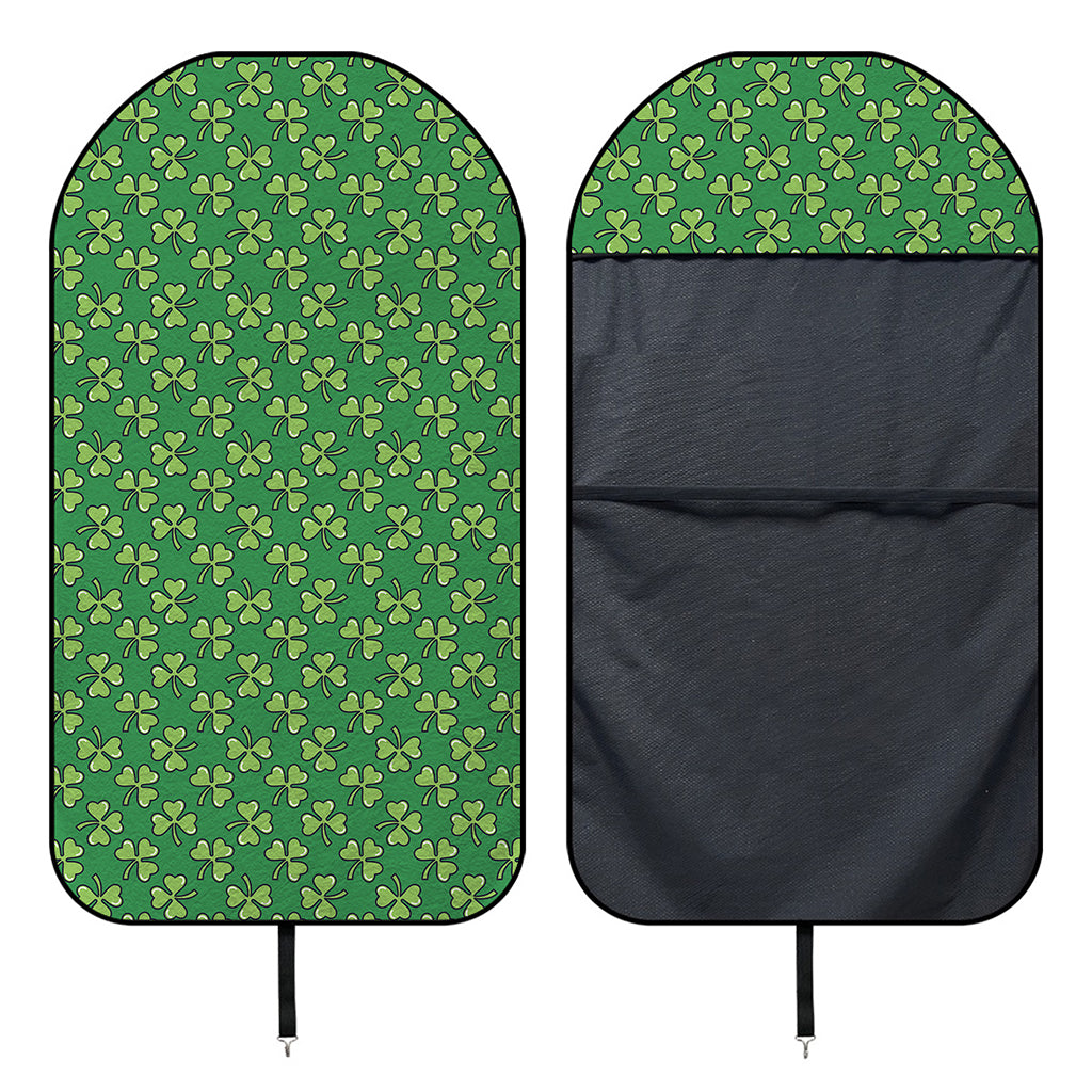 Cute Clover St. Patrick's Day Print Waterproof Car Seat Cover