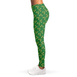 Cute Clover St. Patrick's Day Print Women's Leggings
