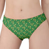 Cute Clover St. Patrick's Day Print Women's Panties