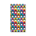 Cute Colorful Penguin Pattern Print Baby Crib Sheet