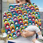 Cute Colorful Penguin Pattern Print Baby Seat Cover