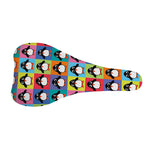 Cute Colorful Penguin Pattern Print Bicycle Seat Cover