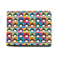 Cute Colorful Penguin Pattern Print Bifold Wallet