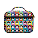 Cute Colorful Penguin Pattern Print Briefcase Bible Bag