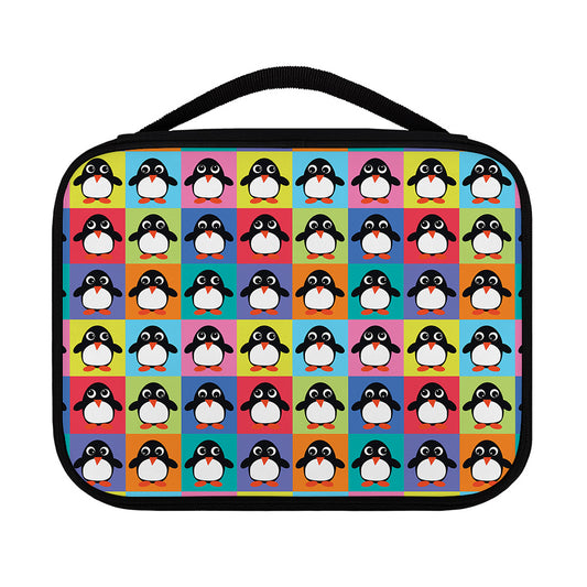 Cute Colorful Penguin Pattern Print Classic Bible Case