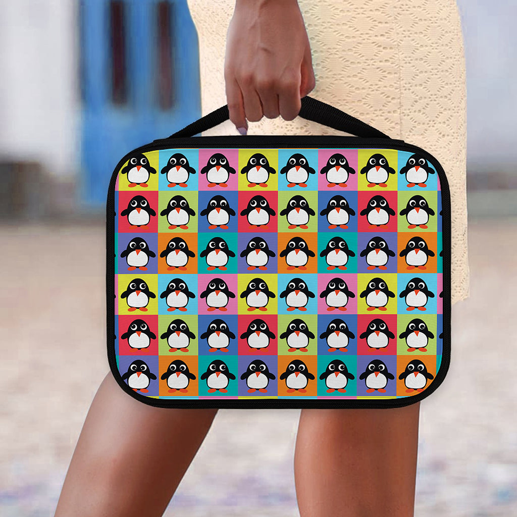 Cute Colorful Penguin Pattern Print Classic Bible Case