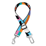 Cute Colorful Penguin Pattern Print Dog Seat Belt