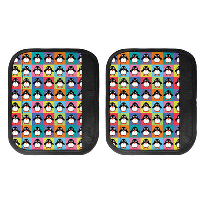 Cute Colorful Penguin Pattern Print Handle Covers