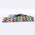 Cute Colorful Penguin Pattern Print Sports Towel