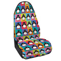 Cute Colorful Penguin Pattern Print Waterproof Car Seat Cover