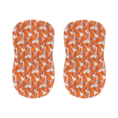 Cute Corgi Pattern Print Bar Stool Covers