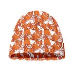 Cute Corgi Pattern Print Beanie