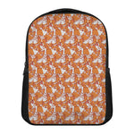 Cute Corgi Pattern Print Casual Backpack
