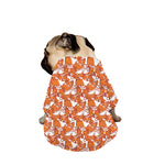Cute Corgi Pattern Print Dog Zip Up Jacket