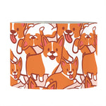 Cute Corgi Pattern Print Drum Lamp Shade