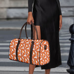 Cute Corgi Pattern Print Duffle Bag