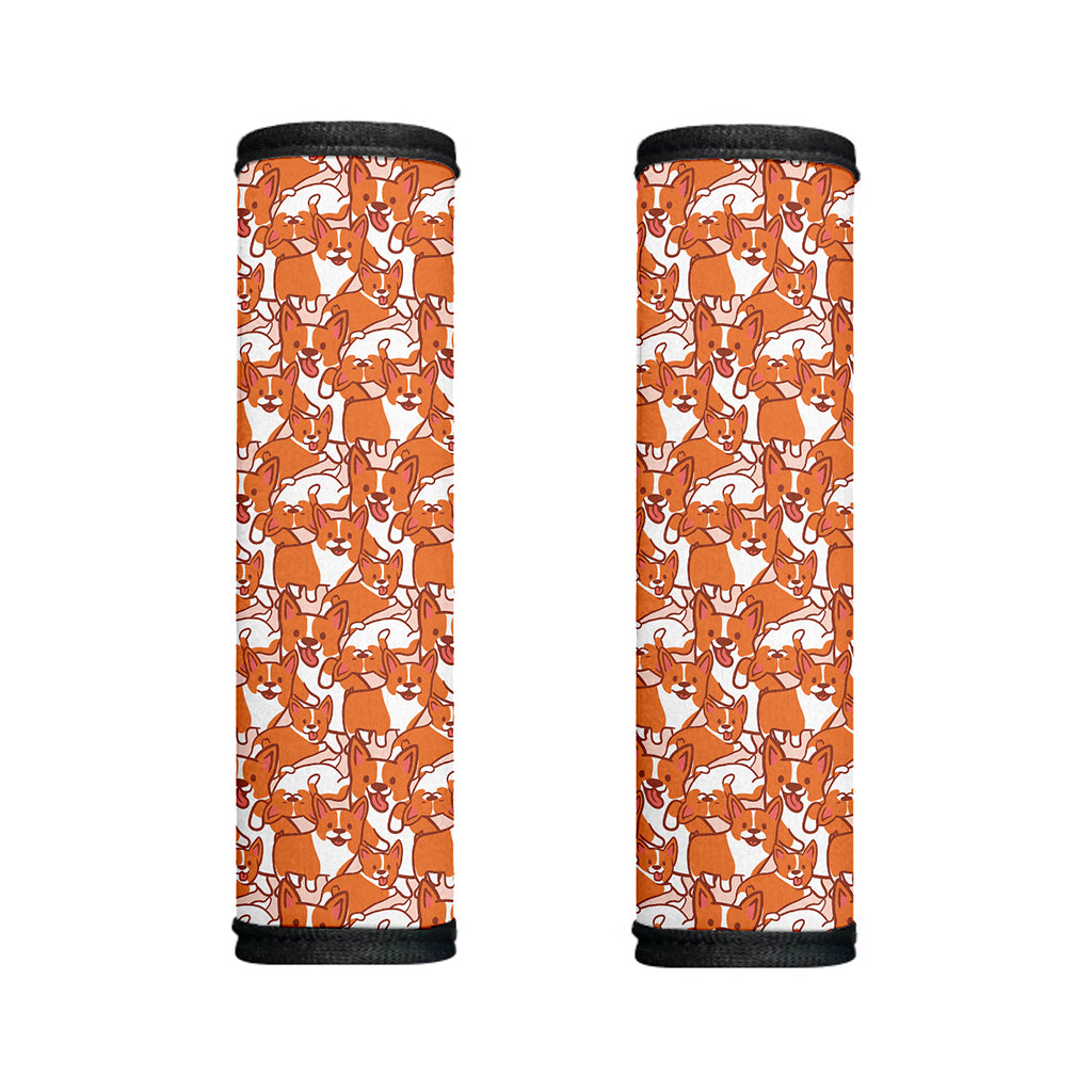 Cute Corgi Pattern Print Handle Covers