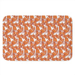 Cute Corgi Pattern Print Indoor Door Mat