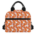 Cute Corgi Pattern Print Insulated Lunch Bag